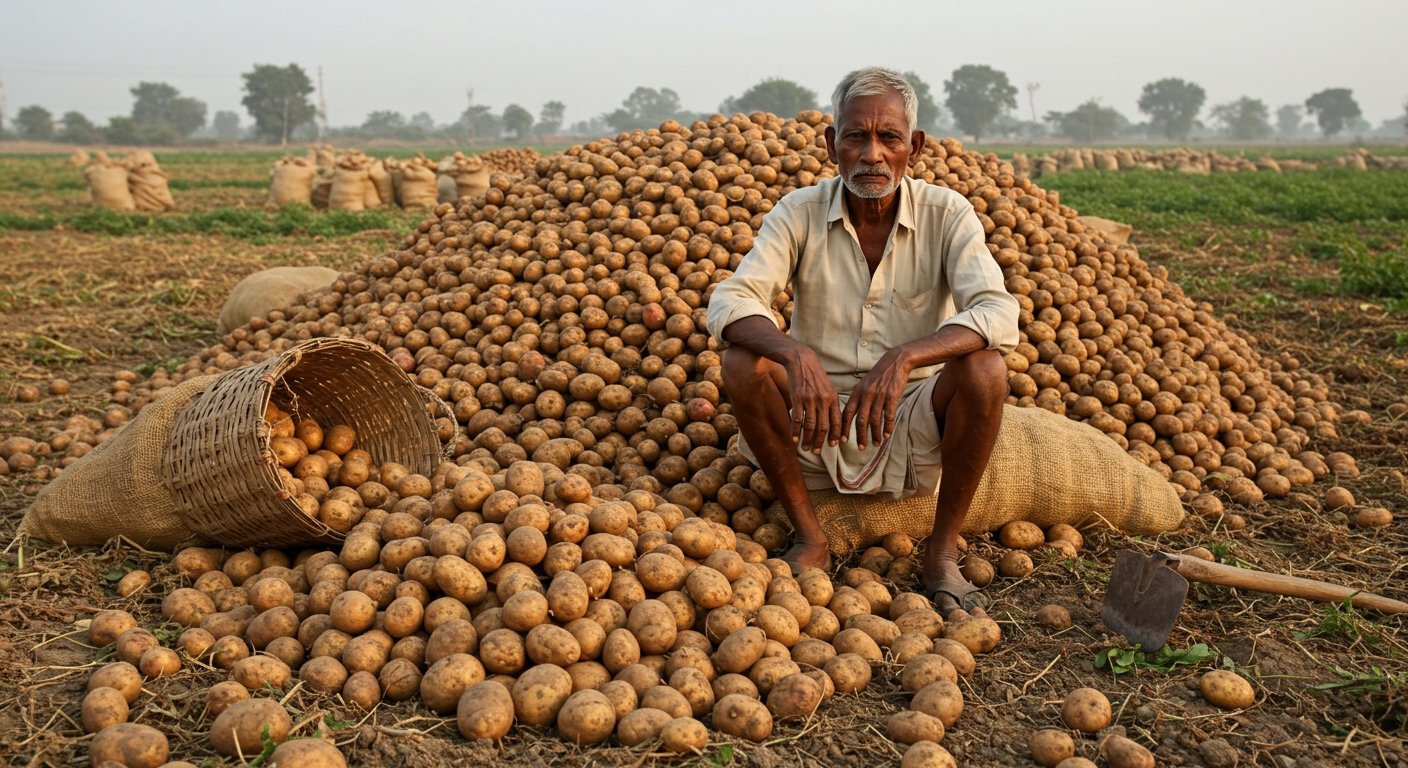 Potatoes bring farmers to tears: Rising costs, shrinking profits, how to make ends meet?
