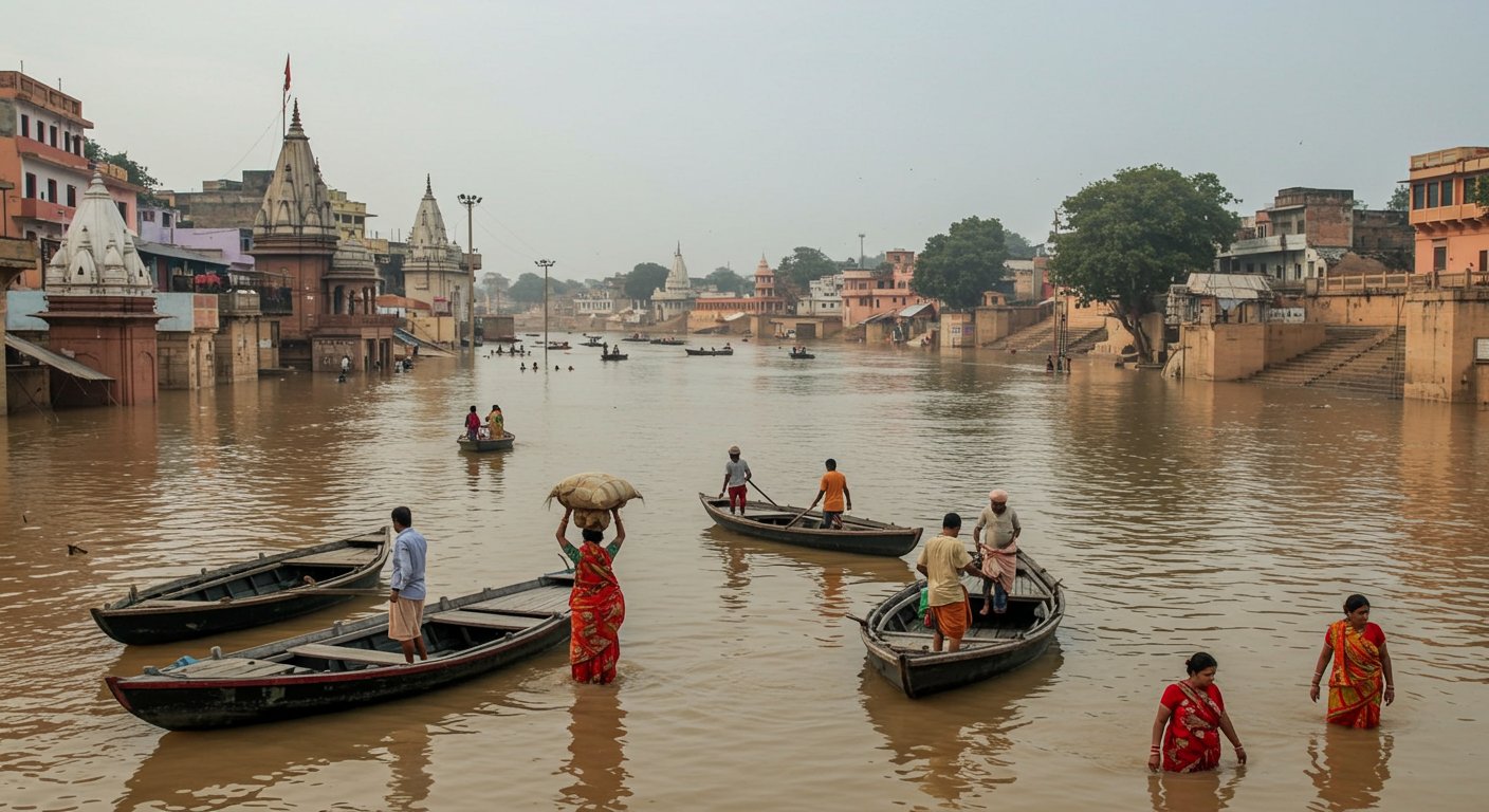 Prayagraj Reels Under Flood Havoc: Ganga-Yamuna Recede, But Millions' Troubles Persist!