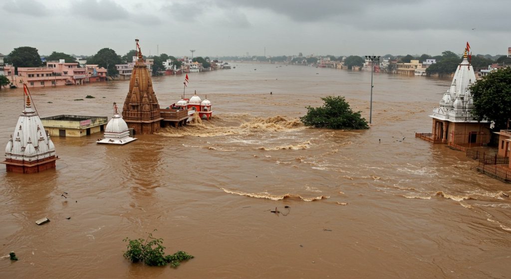 Ganga-Yamuna's Fury in Prayagraj: Sangam City Faces 2013-Like Flood Situation, Water Level Nears 86 Meters!
