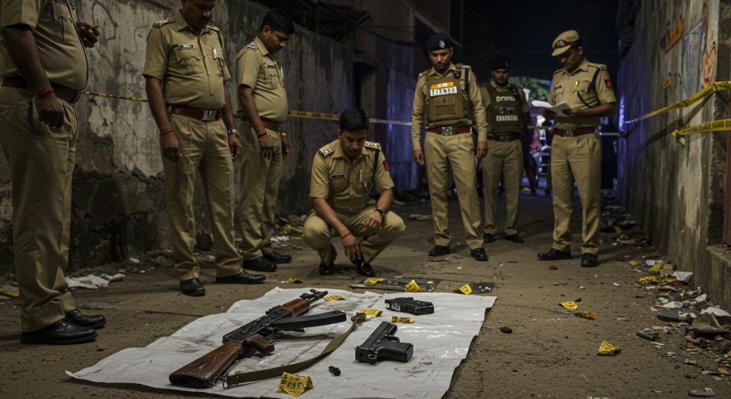 Major Police Action in Prayagraj: Jharkhand's Notorious Mafia Chhotu Singh Killed in Encounter, AK-47 and Pistol Recovered