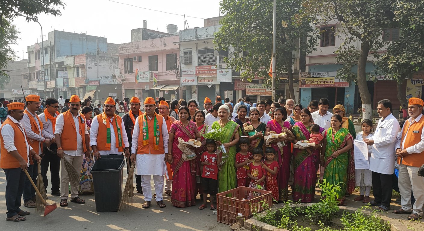 On PM Modi's Birthday, 'Service Fortnight' Declared: BJP to Conduct Public Service Campaign from September 17 to October 2
