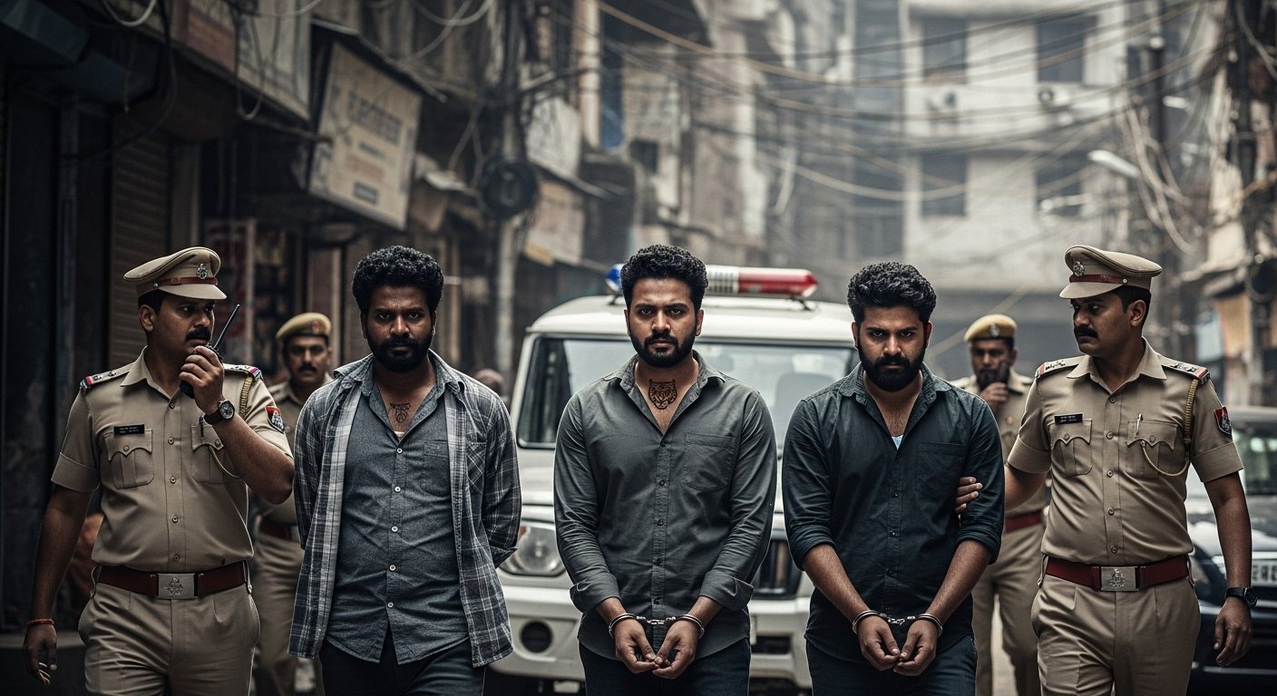 Sensational Murder of Property Dealer: Three Members of Tiger Group Apprehended, Search for Gang Leader Hemu Intensified