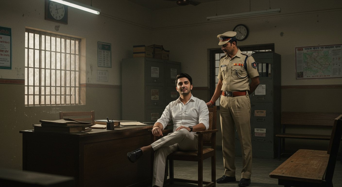 UP: Minister's son's protocol… MLA's remark, he said: 'They used to say not to expect a seat from a sub-inspector in the police station.'