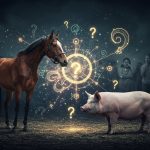 The puzzle of this horse and pig has surprised people, can you find its answer?