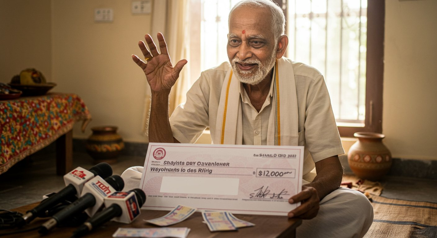 Illiterate Wins Millions, Lottery Winner Reveals Secret To Picking Lucky Number!