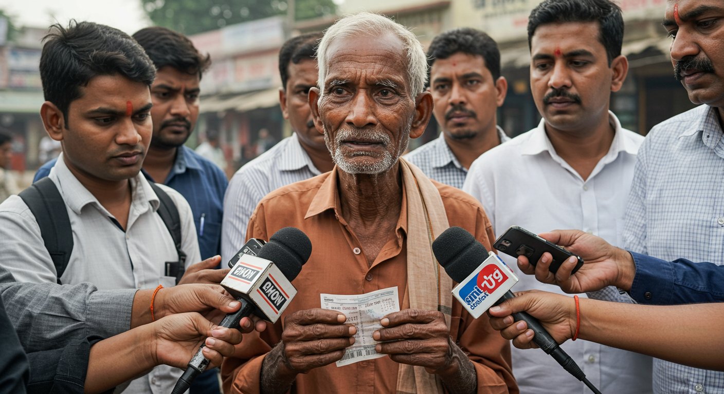 Illiterate Lottery Winner Questioned: 'How Did You Pick This Lucky Number?' Story Goes Viral!
