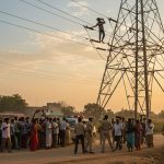 Raebareli: Lover climbs electric pole after girlfriend's wedding fixed elsewhere, high-voltage drama for hours.