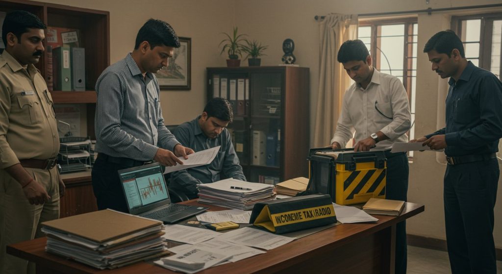 Major fraud uncovered in tax refunds of security forces personnel in UP, Income Tax Department's rapid raids continue.