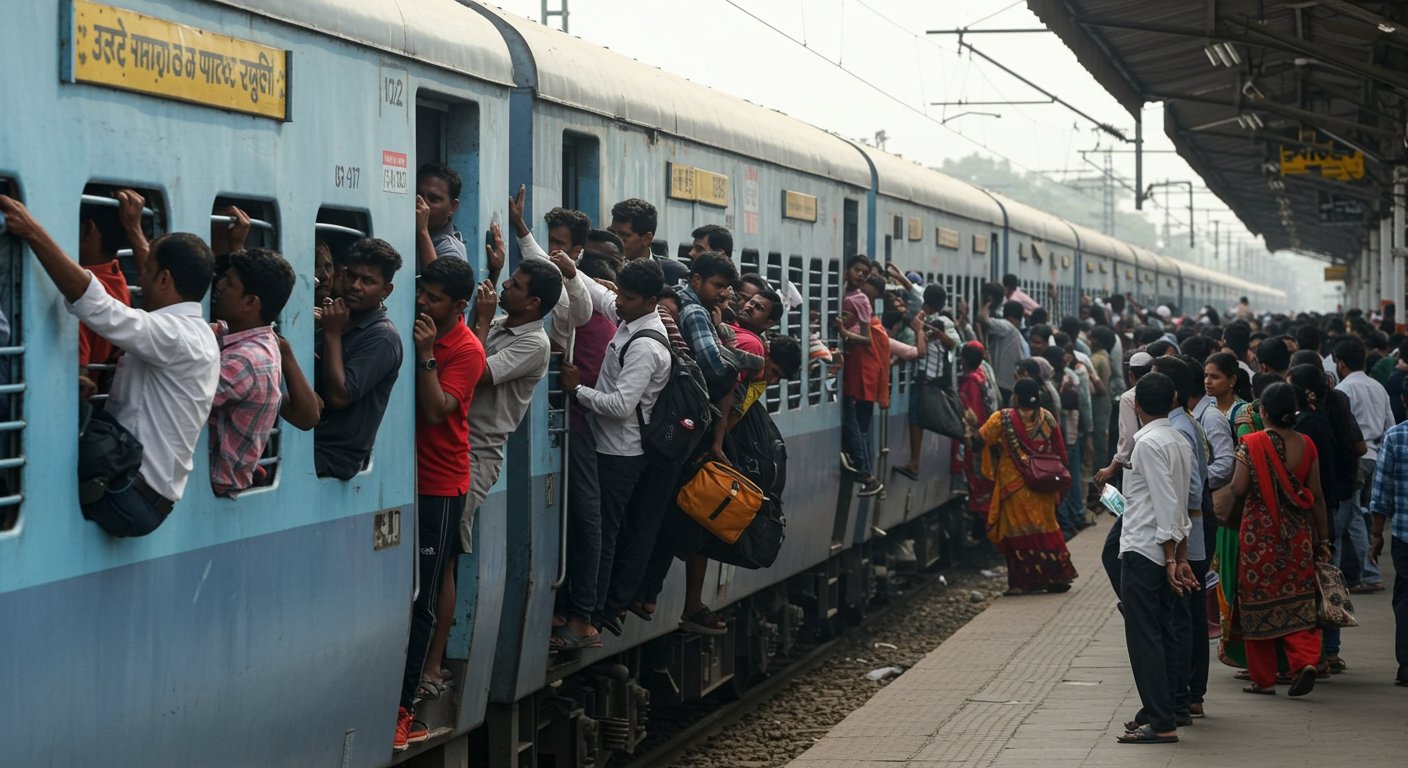 Railways' Strange Plight: Overloaded Trains, Helpline Swamped with Complaints!