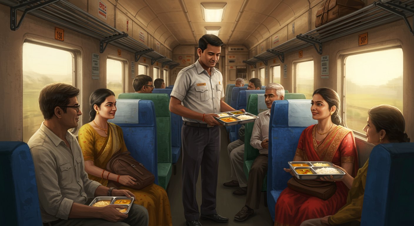 Railways' Big Gift! Affordable and Quality Food Now in General Coaches Too; IRCTC Gears Up, Check Prices