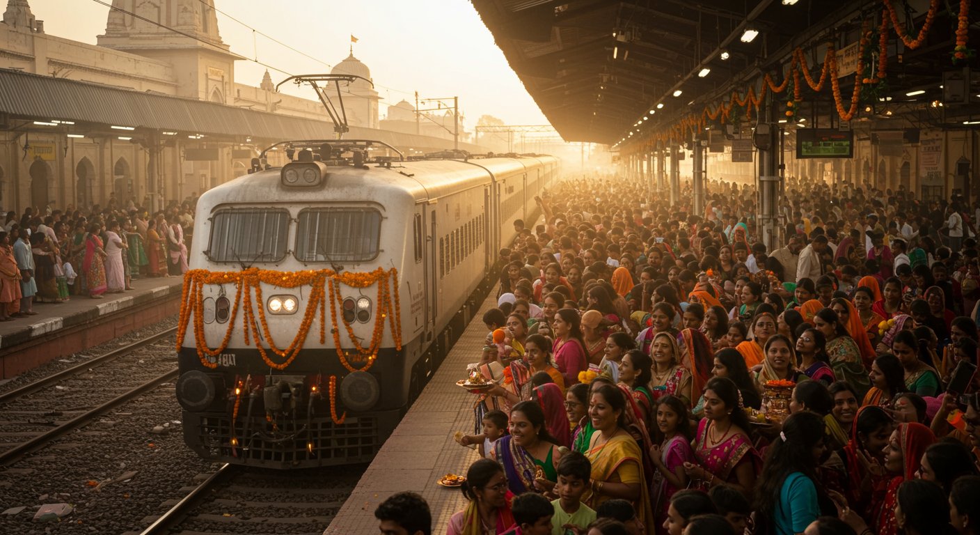 Railways' Janmashtami Special Gift: Special Trains to Run for Mathura-Vrindavan, Millions of Devotees Get Huge Relief!