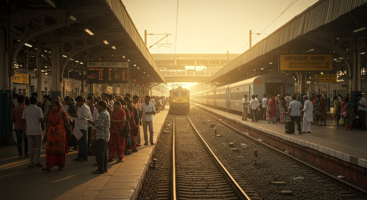 Major Changes on Gorakhpur Route in September: 42 Trains Cancelled, 19 Diverted, Passengers Note!