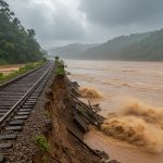 Railways cancelled 18 trains due to rain: Decision taken due to erosion in Chakki River, Pathankot-Kandori line affected.
