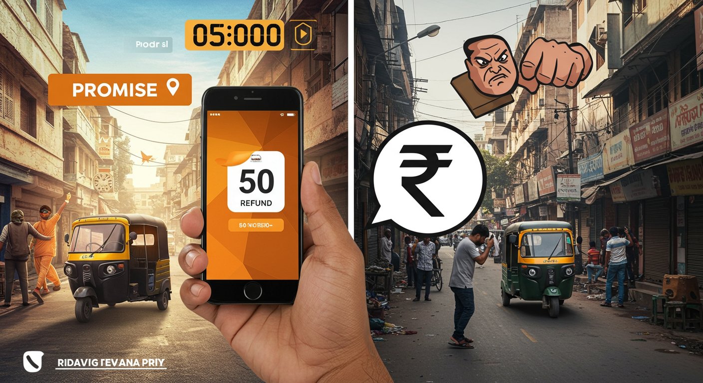 Rapido Fined ₹10 Lakh for Misleading Ad: 'Auto in 5 Minutes' Claim Backfires, Users to Also Get Refund