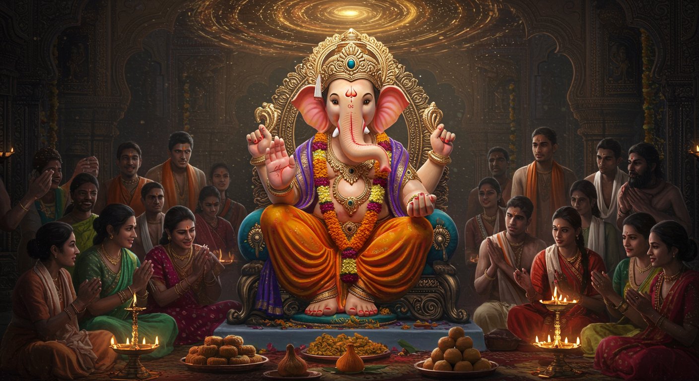 Great Conjunction on Ganesh Chaturthi in UP: A wonderful alignment is forming after 500 years, know the auspicious time and significance.