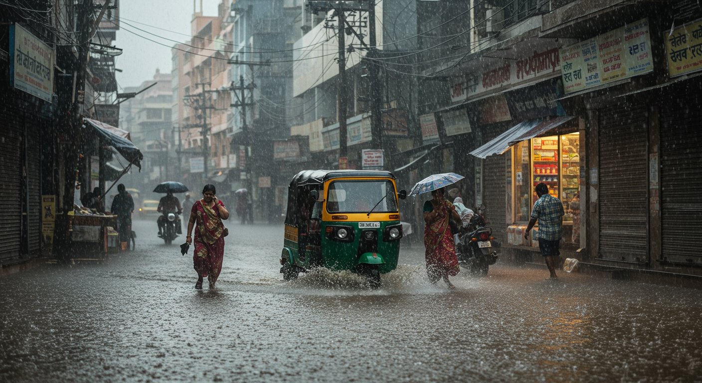 Record Rain Wreaks Havoc in Prayagraj, Heavy Rain Alert in 42 UP Districts; What to Expect in the Next 24 Hours