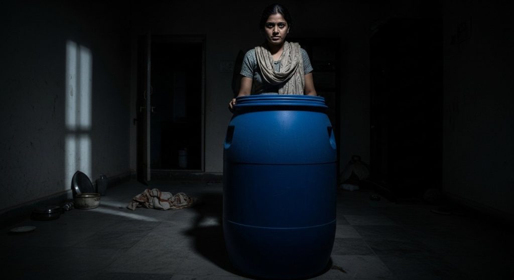 UP: Wife who made romantic reels brutally murders husband, hides body in blue drum; shocking video goes viral