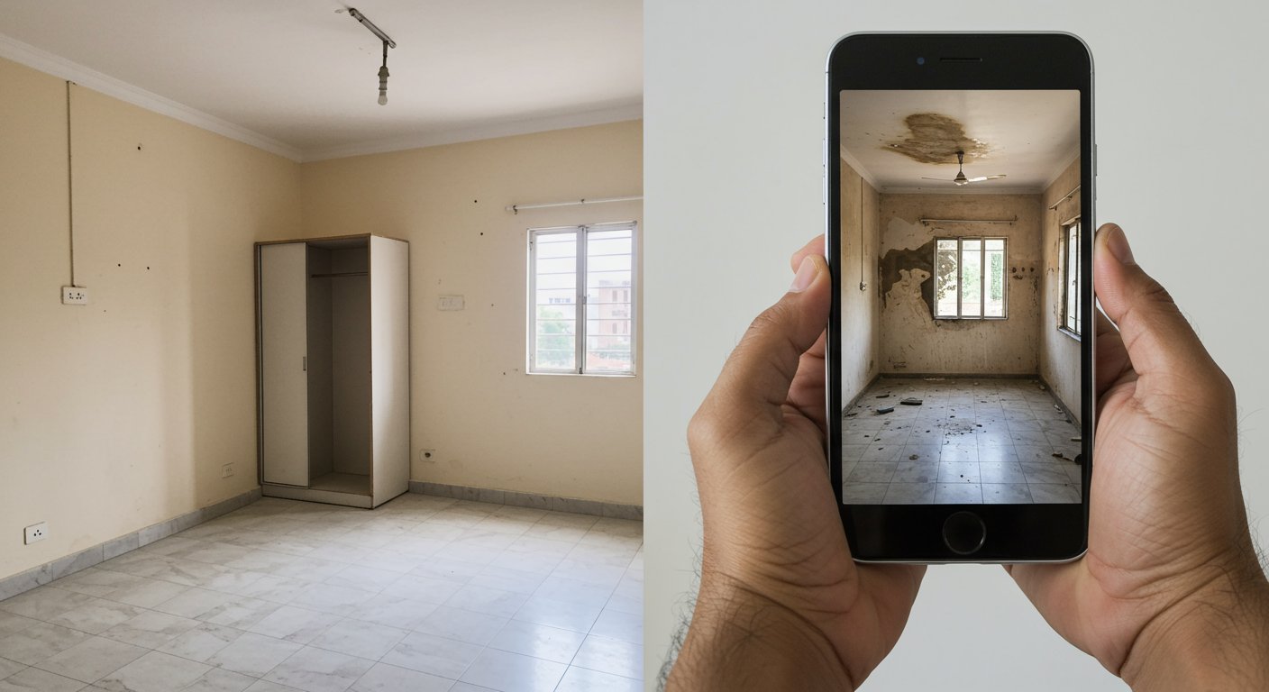 Woman Rented House, Left Early; Landlord Created Fake Photos.
