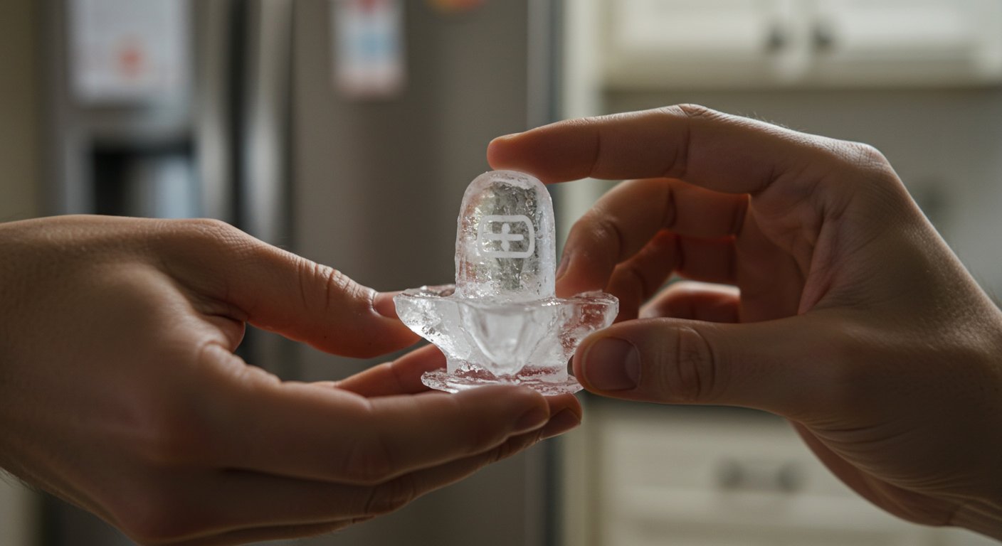 Is it right or wrong to make a Shivling from refrigerator ice? Learn from a Vastu expert.