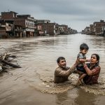 Severe flooding in Uttar Pradesh: 12 districts affected, 1 lakh houses submerged in Varanasi-Prayagraj; parents rescued drowning child, video goes viral.