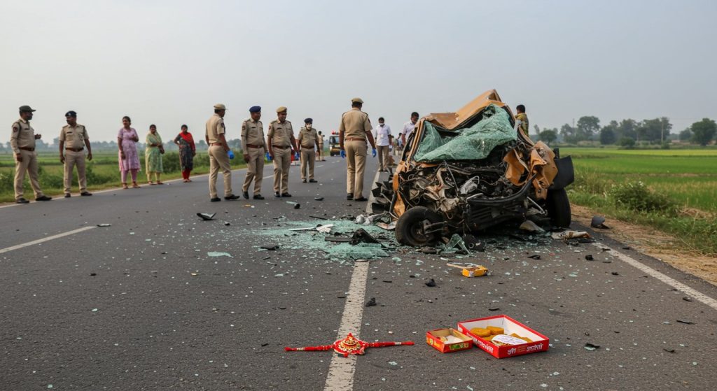 Raksha Bandhan Joys Turn Into Mourning: Three, Including Sister and Sister-in-Law, Killed in Tragic Road Accident, Two Seriously Injured