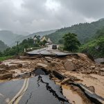 Roads damaged by landslide in Panchkula, Haryana: Connectivity lost; Elderly person missing in Maa Vaishno Devi, 46 trains cancelled, 5 short-terminated