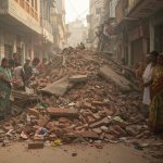 Tragic Accident in Mathura: Innocent Siblings Die as House Roof Collapses, Seven People Trapped Under Debris
