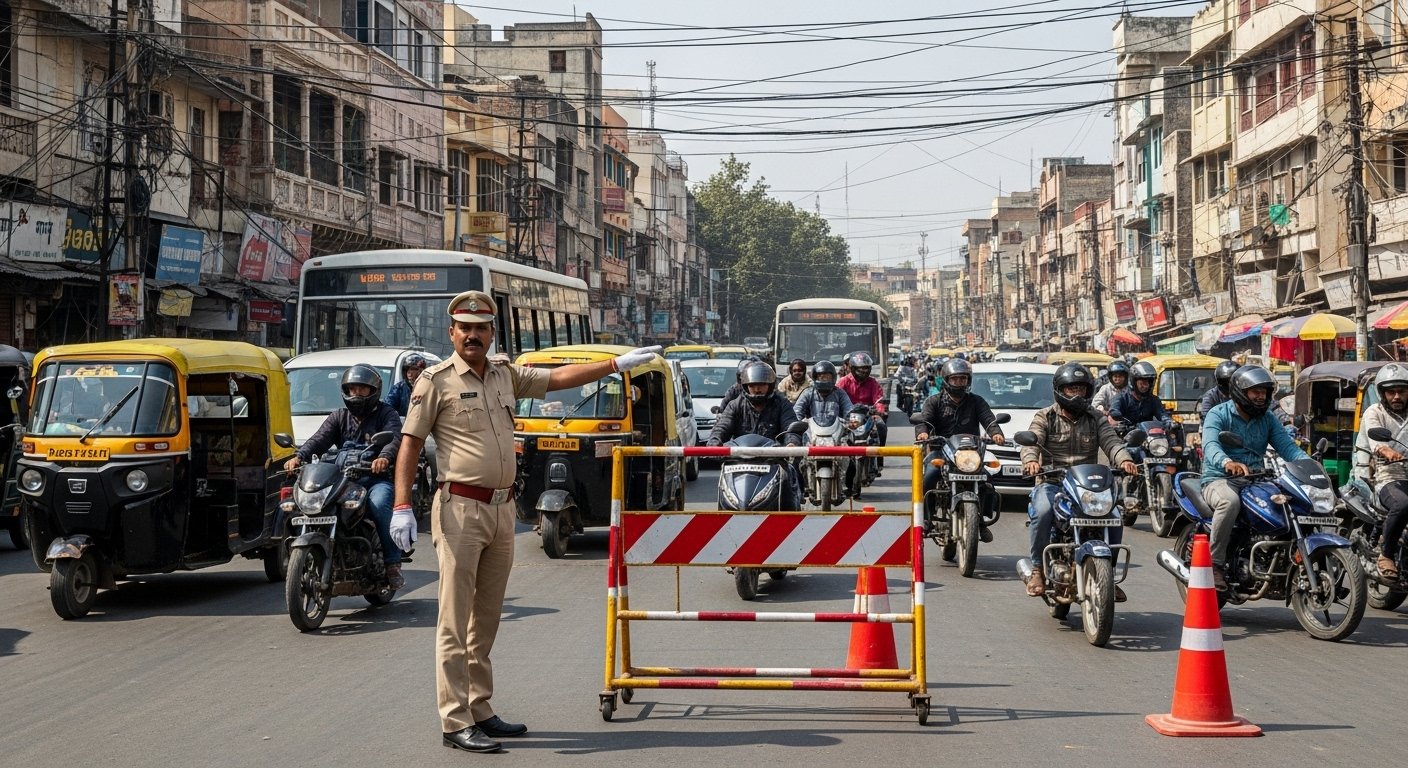 Bareilly Sees Route Diversion Again: Traffic Arrangements To Remain Changed Until Monday, Know Where To Go And Where To Avoid!