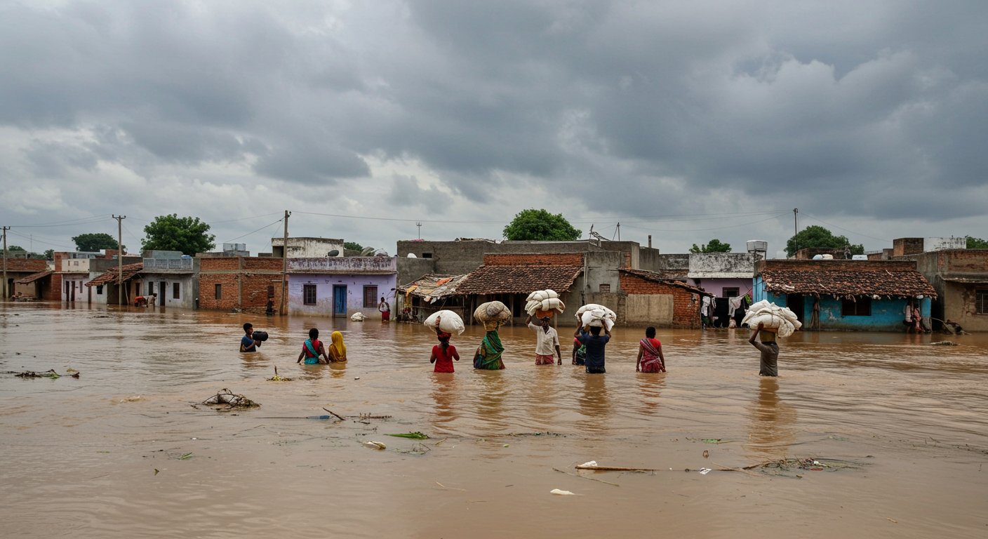 Yamuna's Fury in Saharanpur: Water Enters Villages, Flood-like Situation Causes Panic