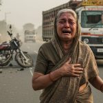 Heart-wrenching accident in Sambhal: Canter kills mother-daughter; Mother-in-law Shakuntala wailed, crying 'Oh Gujariya... Oh Princess'.