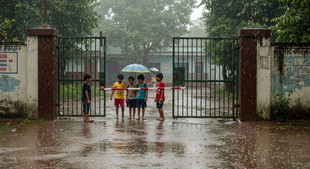 Uttar Pradesh: All Schools for Classes 1 to 8 Closed Due to Heavy Rain; Know the Complete Update