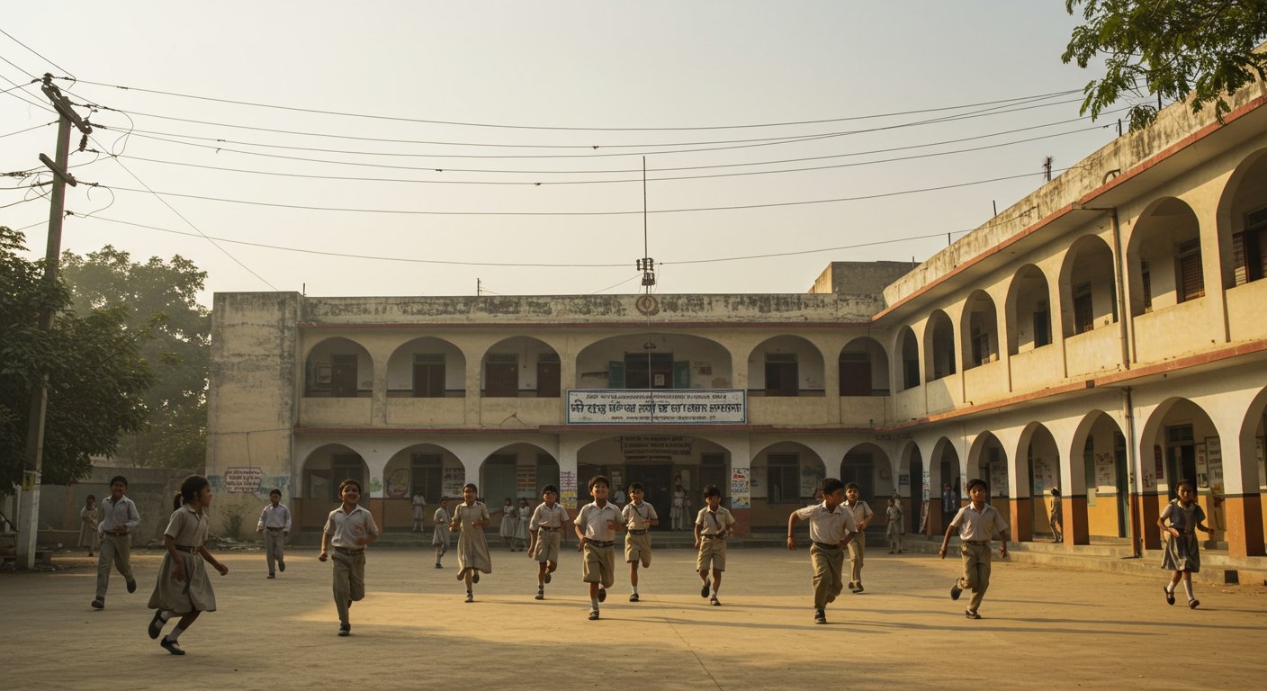 The 'sword of danger' to be removed from 8300 UP schools: Letter sent to Energy Department regarding high-tension wire removal.