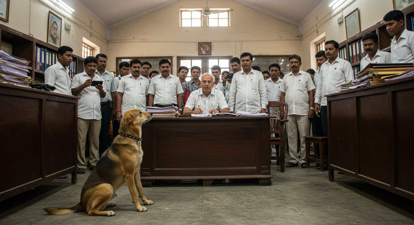 Dog 'Complainant' in SDM Court: Video Stuns People, Sparks Social Media Sensation