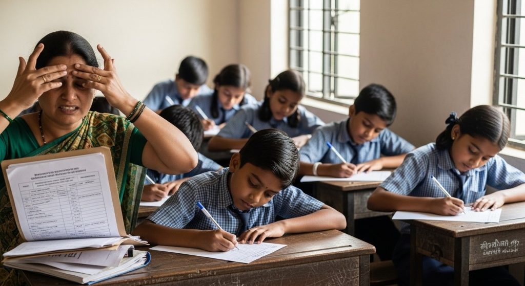 UP: Council School Exams Start Tomorrow; Teachers Furious Over BLO Duty!