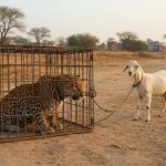 Shahjahanpur: Man-Eating Leopard Trapped By Lure Of Goat, Had Caused Terror For One And A Half Months