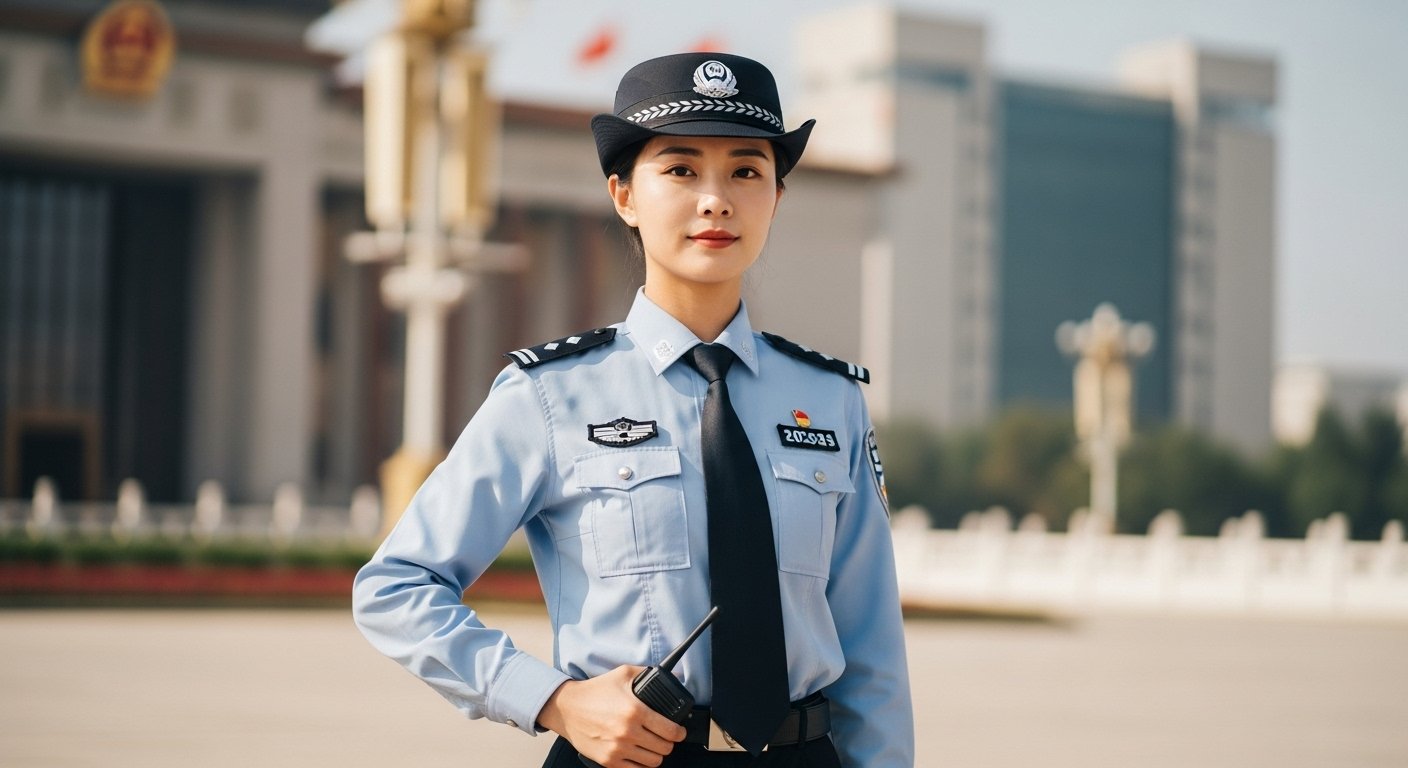 Why did China's beautiful and strong policewoman become a social media star?