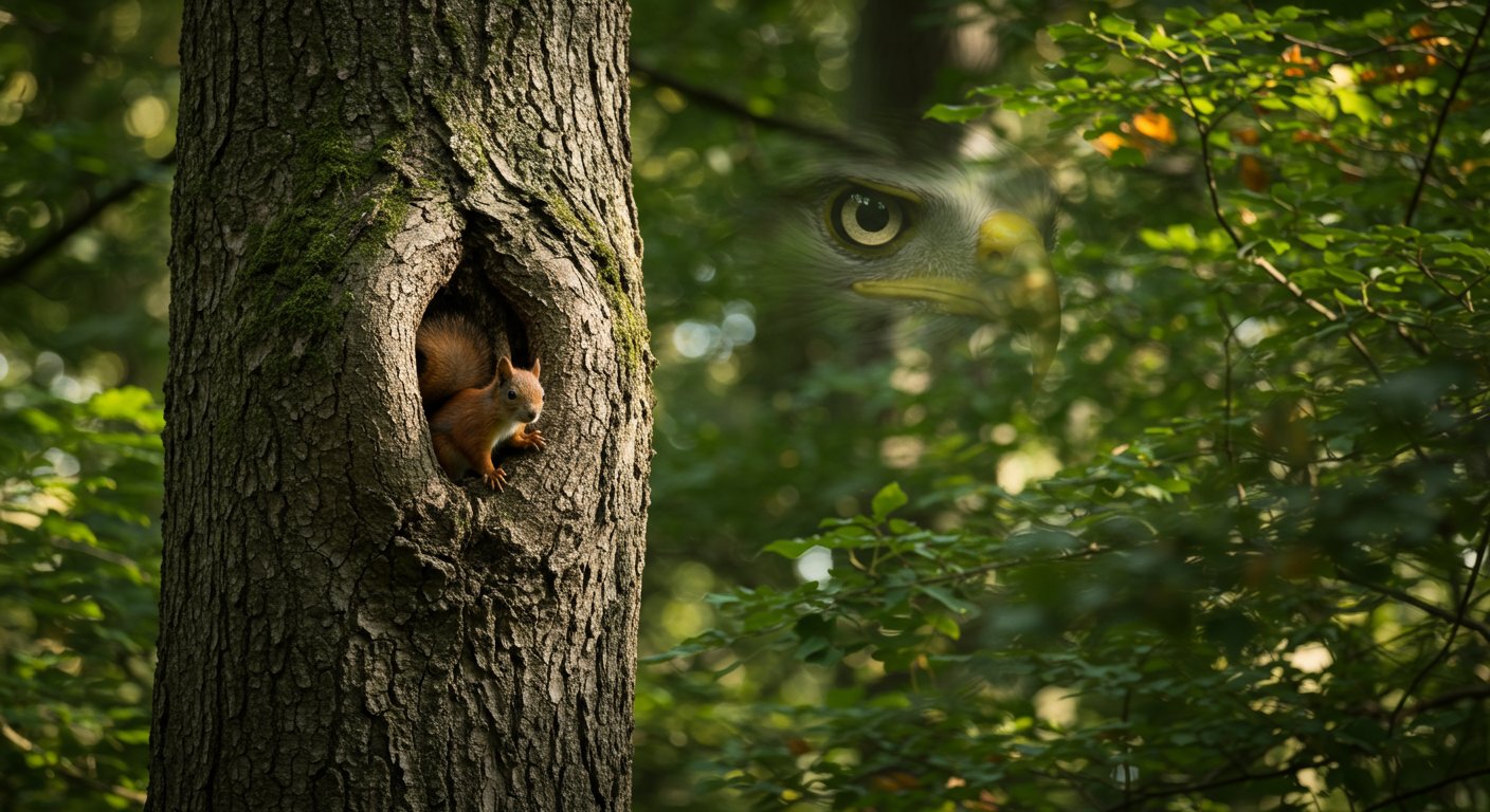Internet Sensation: Do You Have Eagle Eyes? Find The Hidden Squirrel in 30 Seconds!