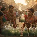 Woman Selling Her Foul-Smelling Gas in Glass Bottles, A Unique Way to Earn Millions!