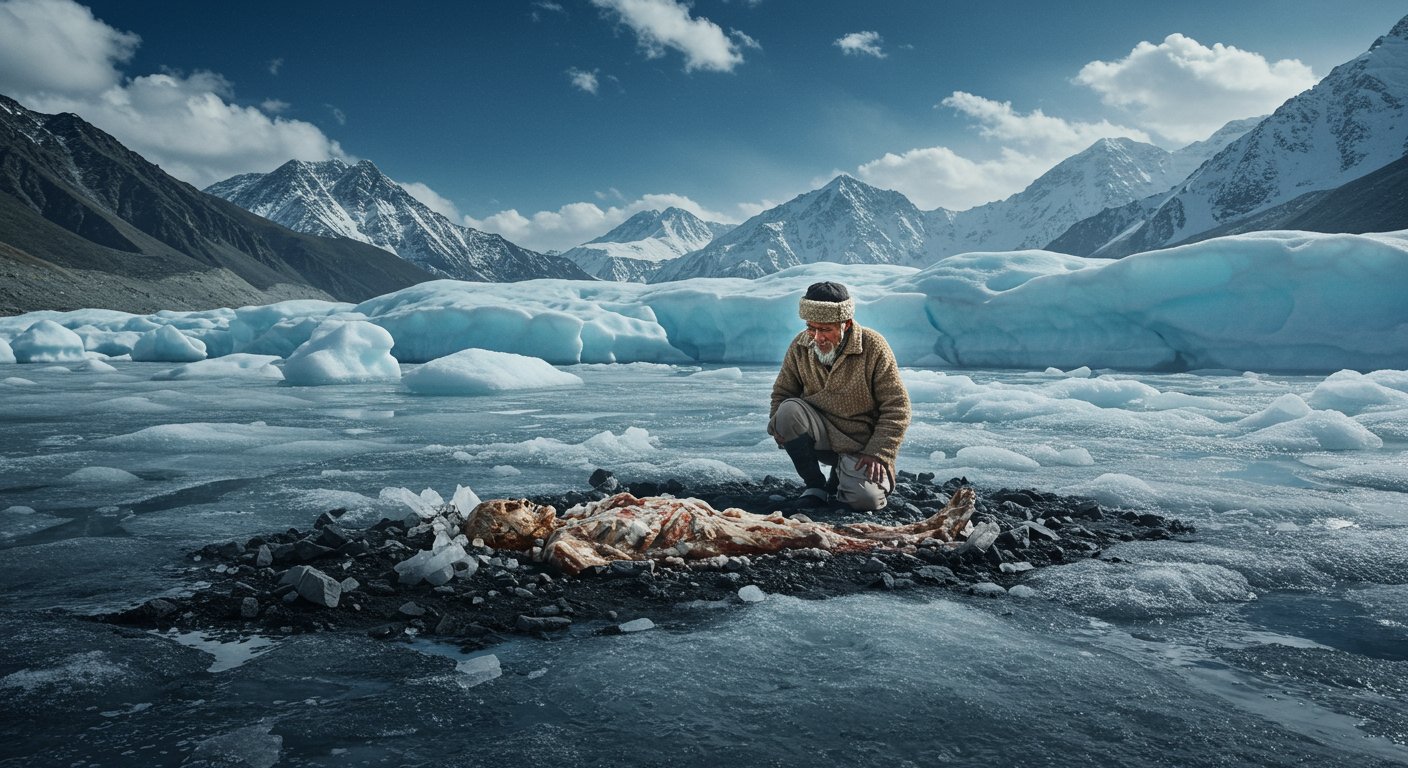 Melting Glacier Uncovers 28-Year-Old Secret: Shepherd Finds Body