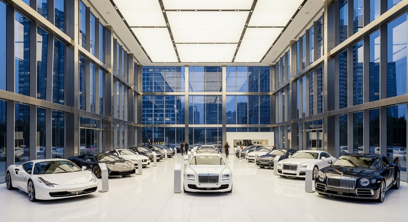 Grand Arrival of World's Richest Businessman in Gurugram: Luxury Car Showroom to Open at ₹40 Lakh Rent