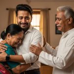 UP's astronaut Shubhanshu returned home after a year and a half, became emotional upon meeting his parents: See heartwarming pictures.