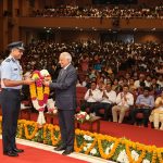 Rousing Welcome for Shubhanshu Shukla in Lucknow: Group Captain Honored Him at CMS, Massive Crowds Gathered