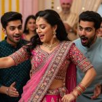 Bhabhi's Incredible Dance: Surrounded by Three Brothers-in-Law, She Swayed Her Waist, Video Goes Viral!