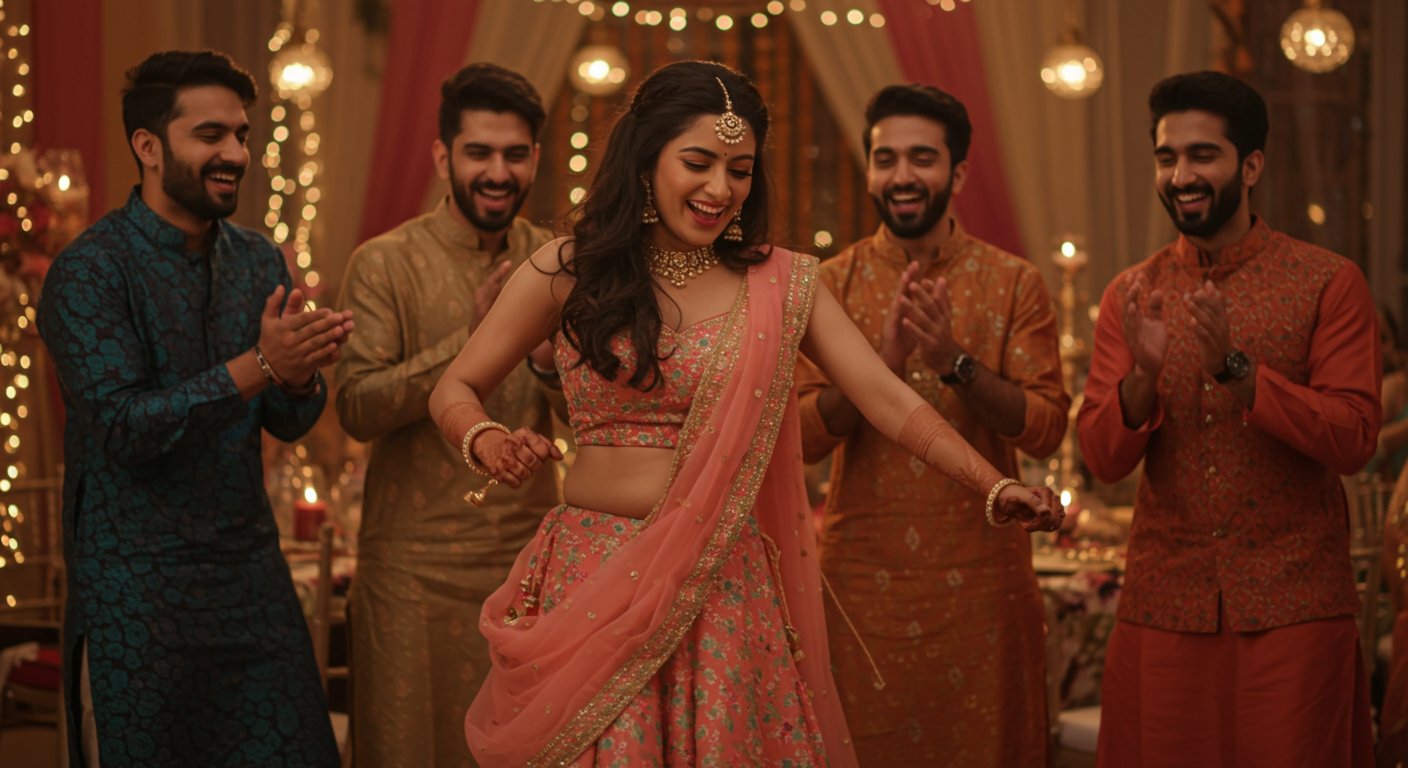 Sister-in-law's Mesmerizing Waist Dance Amidst Three Brothers-in-Law Takes Internet By Storm!