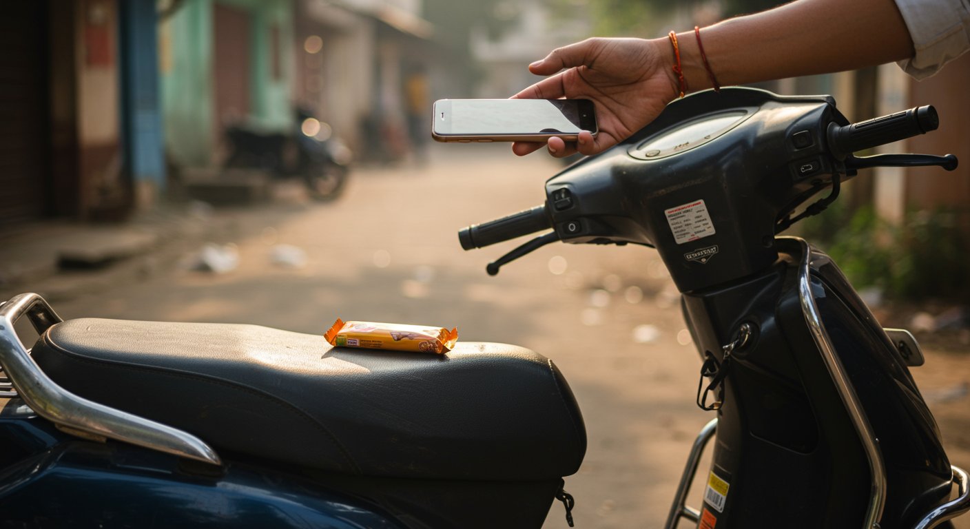 Chocolates Found Daily in Scooter: Man Posts Photo, World Asks 'Who Is This Mysterious Benefactor?'