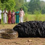 Python Has 'Massive Poop' Immediately After Digesting Prey; People Stunned by Enormous Pile of Waste!