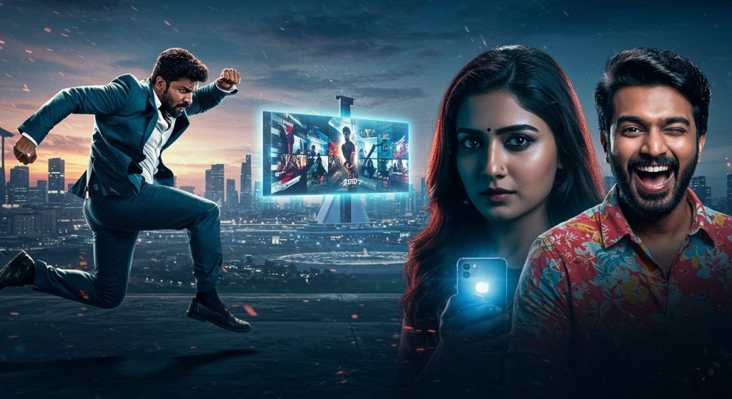 South Indian Cinema's Dominance on OTT Continues, Promising a Tremendous Mix of Action, Thrill, and Comedy.
