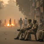 Smoldering Spark in UP: No Search, No Arrest, Police Just Sitting with Chairs, Officers Silent!