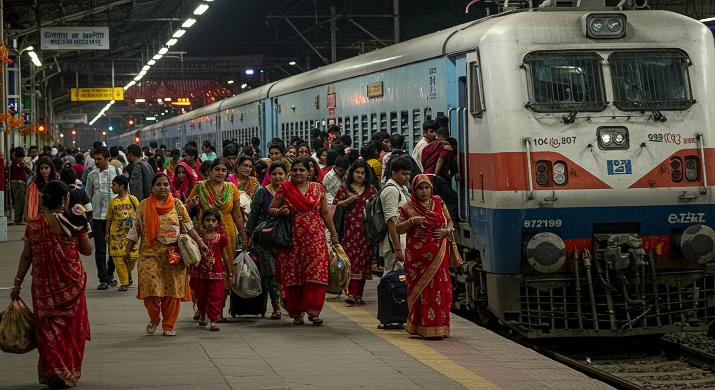 Festive Gift: Railways to run 20 special train pairs, Diwali-Chhath travel to be easy.