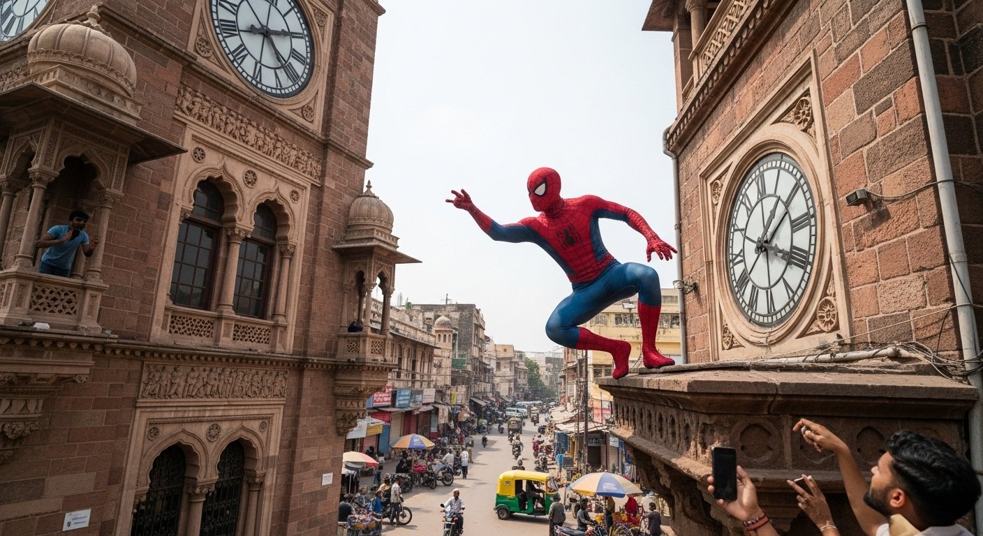 Meerut's 'Spiderman' Arrested by Police After Dangerous Clock Tower Stunt Video Went Viral